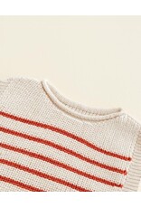 Hvid Harvey Vest Cream Red