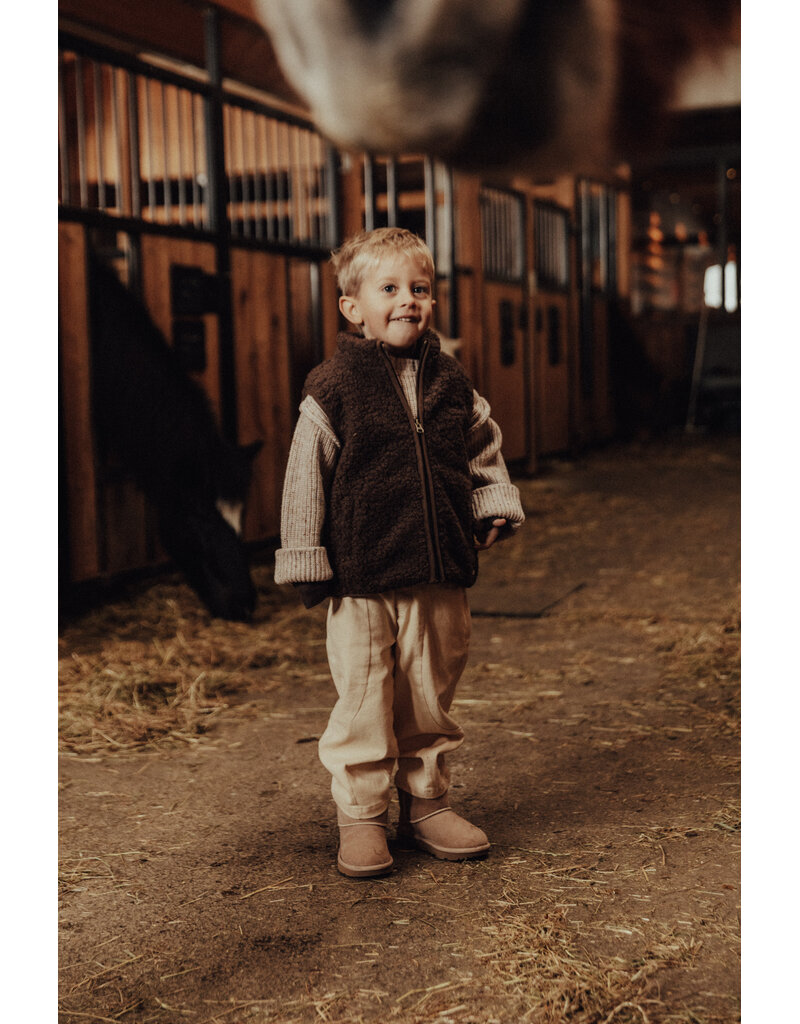 Baje Studio Myso Bodywarmer Brown Choco