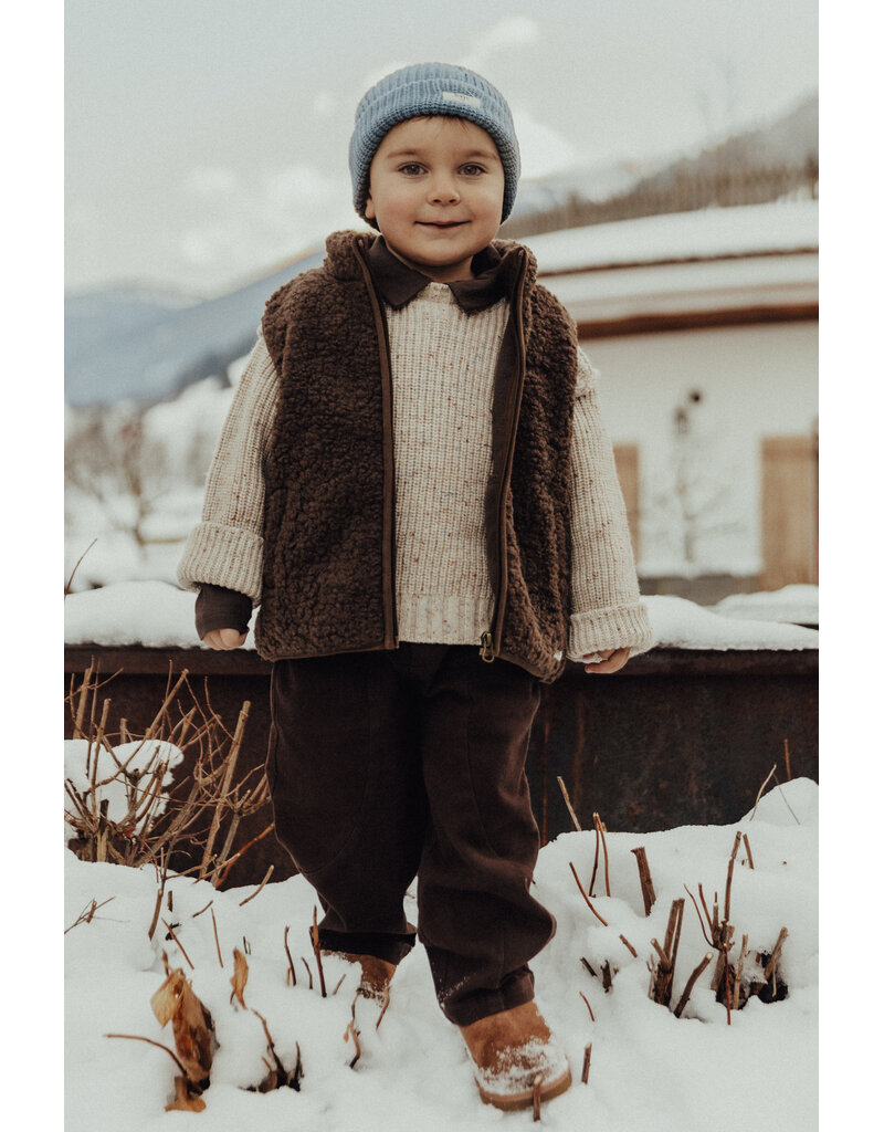 Baje Studio Myso Bodywarmer Brown Choco