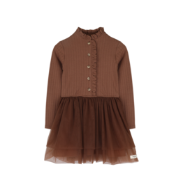 Baje Studio Junna Dress Copper Brown