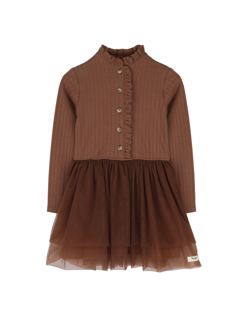 Baje Studio Junna Dress Copper Brown