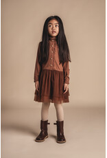 Baje Studio Junna Dress Copper Brown
