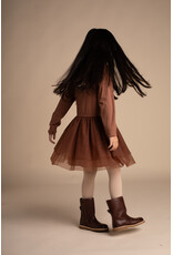 Baje Studio Junna Dress Copper Brown
