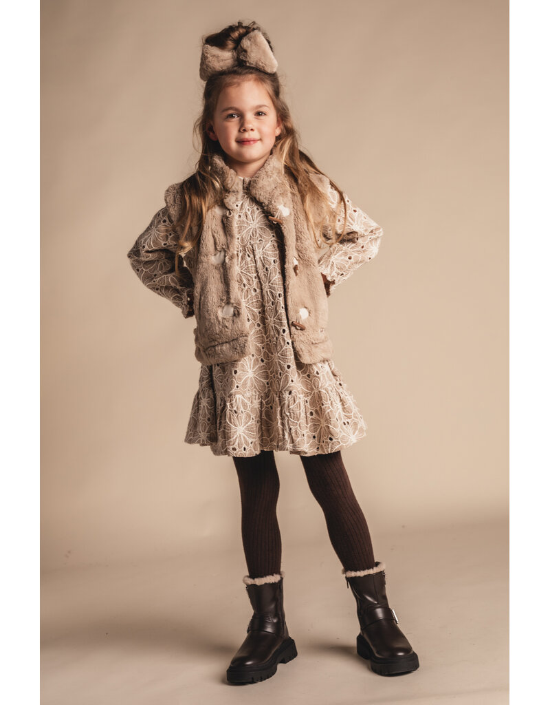 Baje Studio Chiara Dress Taupe Light