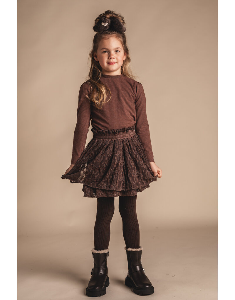 Baje Studio Essie Skirt Brown Choco
