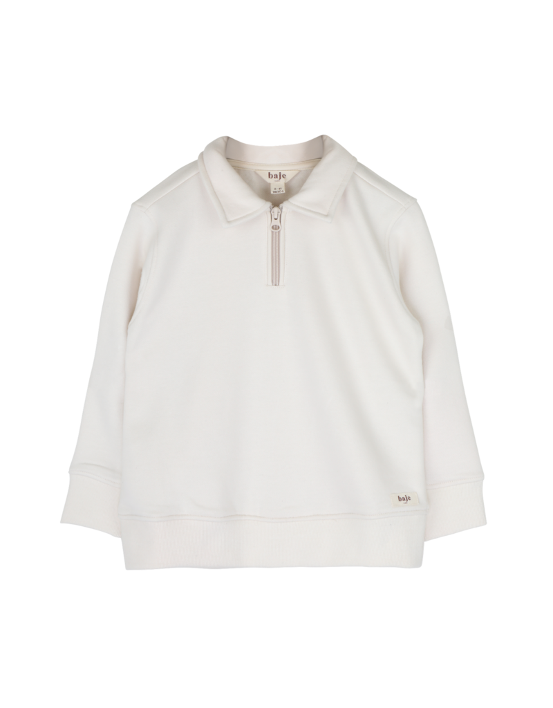 Baje Studio Cooper Sweater White Cloud