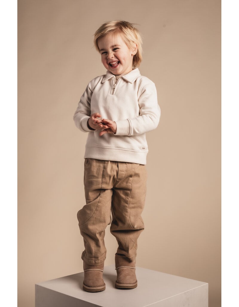 Baje Studio Cooper Sweater White Cloud