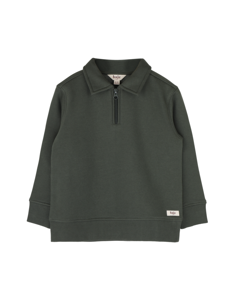 Baje Studio Cooper Sweater Green Agave