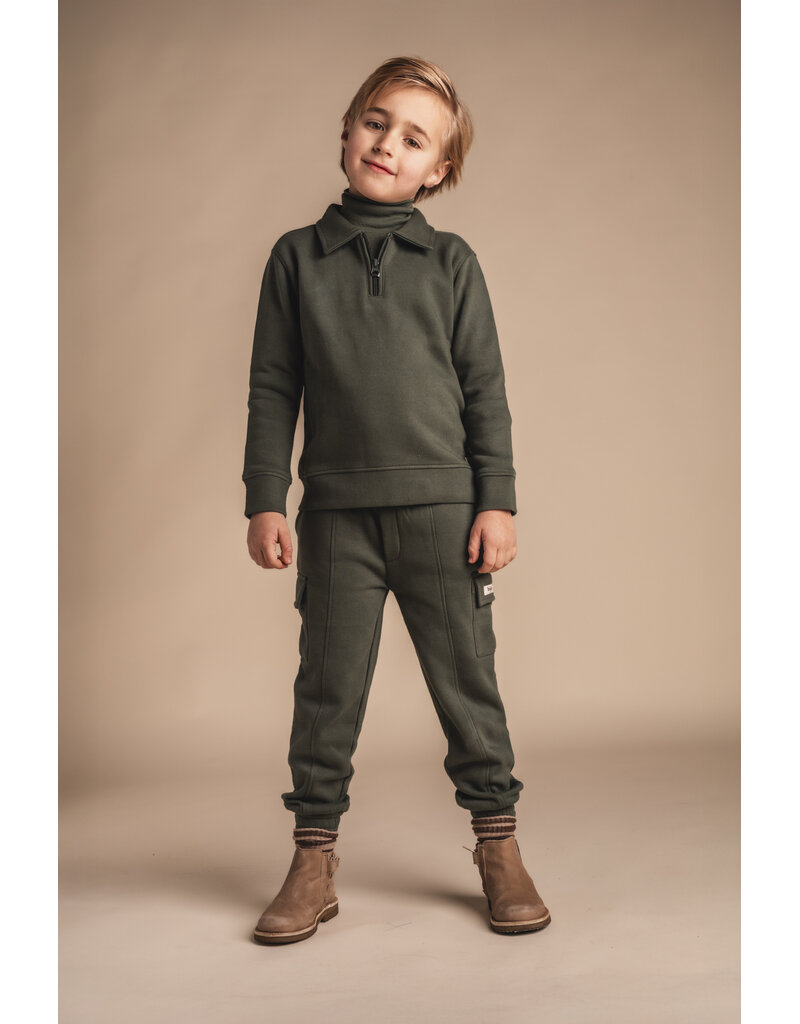 Baje Studio Cooper Sweater Green Agave
