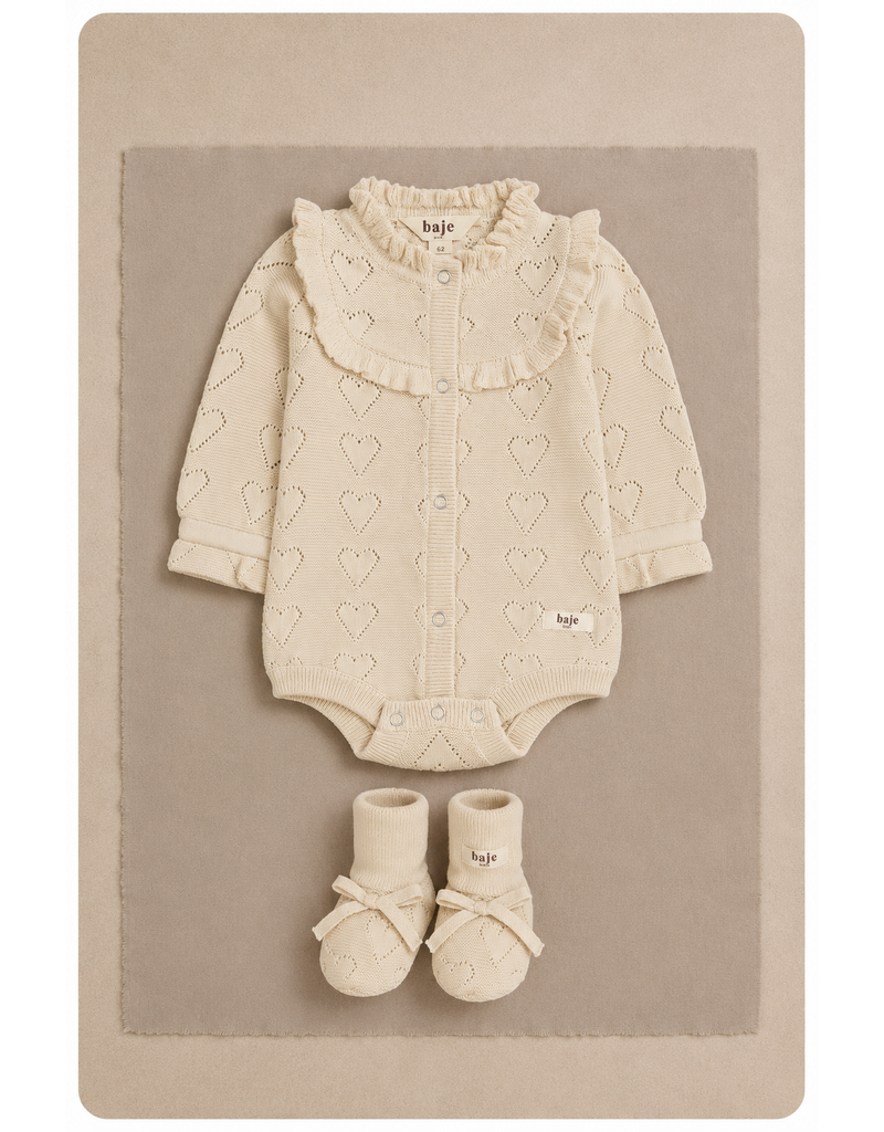 Baje Studio Jaim Bodysuit Creme Oat