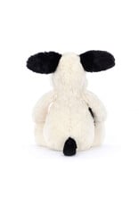 Jellycat Bashful Rufferty Black & Cream Puppy Original