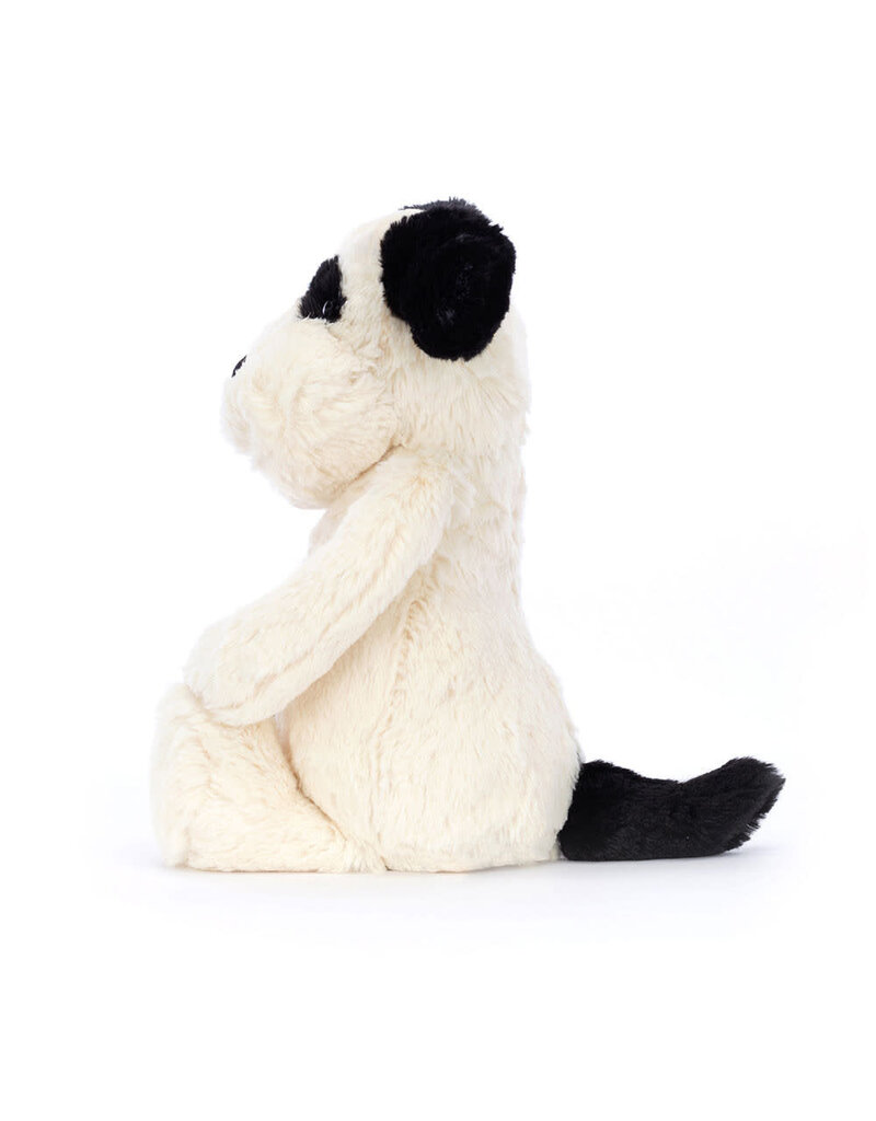 Jellycat Bashful Rufferty Black & Cream Puppy Original