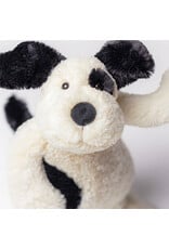 Jellycat Bashful Rufferty Black & Cream Puppy Original