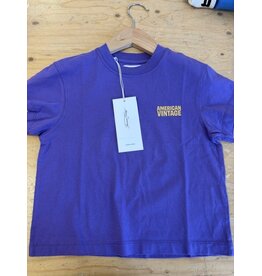 American Vintage Gixy T-Shirt Purple