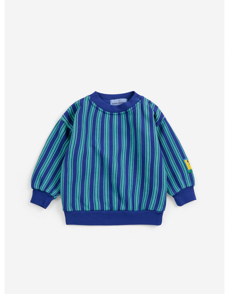 Bobo Choses Booo bo Choses Tage Stripes Sweatshirt
