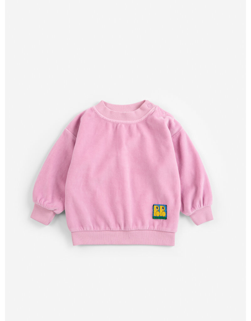 Bobo Choses Booo Bo Choses Tag Velvet Sweatshirt