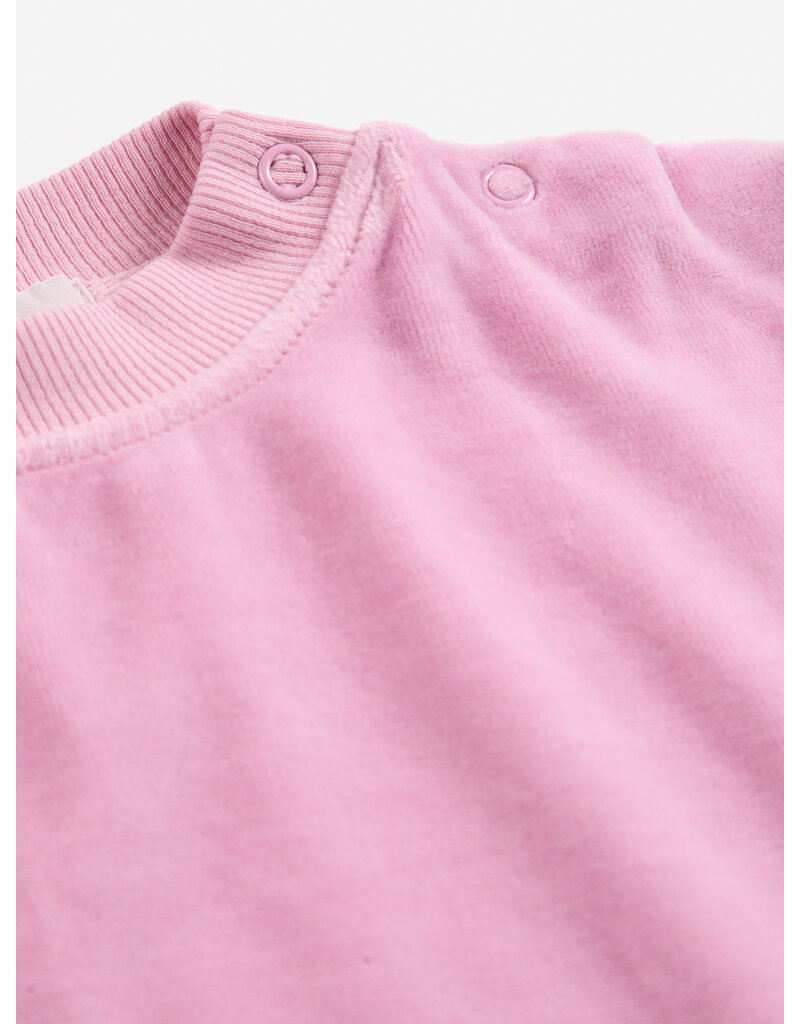 Bobo Choses Booo Bo Choses Tag Velvet Sweatshirt
