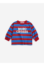 Bobo Choses Bobo Choses Embossed Stripes T-Shirt