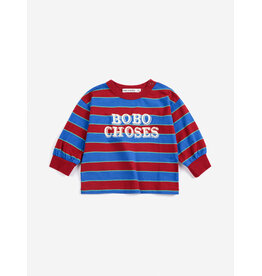 Bobo Choses Bobo Choses Embossed Stripes T-Shirt