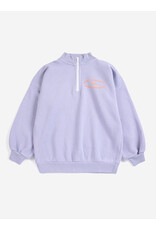 Bobo Choses Mystery BC half zipped sweatshirt lila