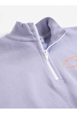 Bobo Choses Mystery BC half zipped sweatshirt lila