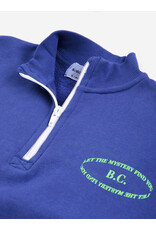 Bobo Choses Mystery BC half zipped sweatshirt blue