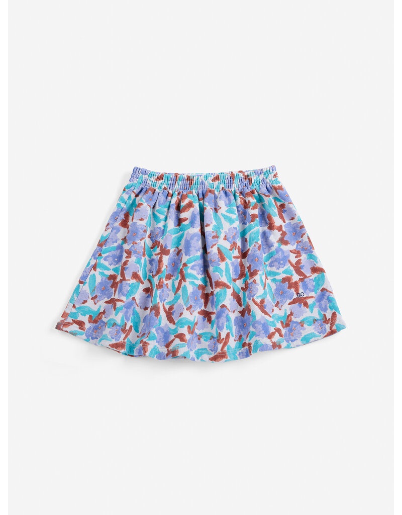 Bobo Choses Watercolor all over fleece skirt