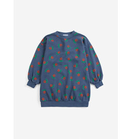 Bobo Choses Stamp Bloom all over sweatshirt dress