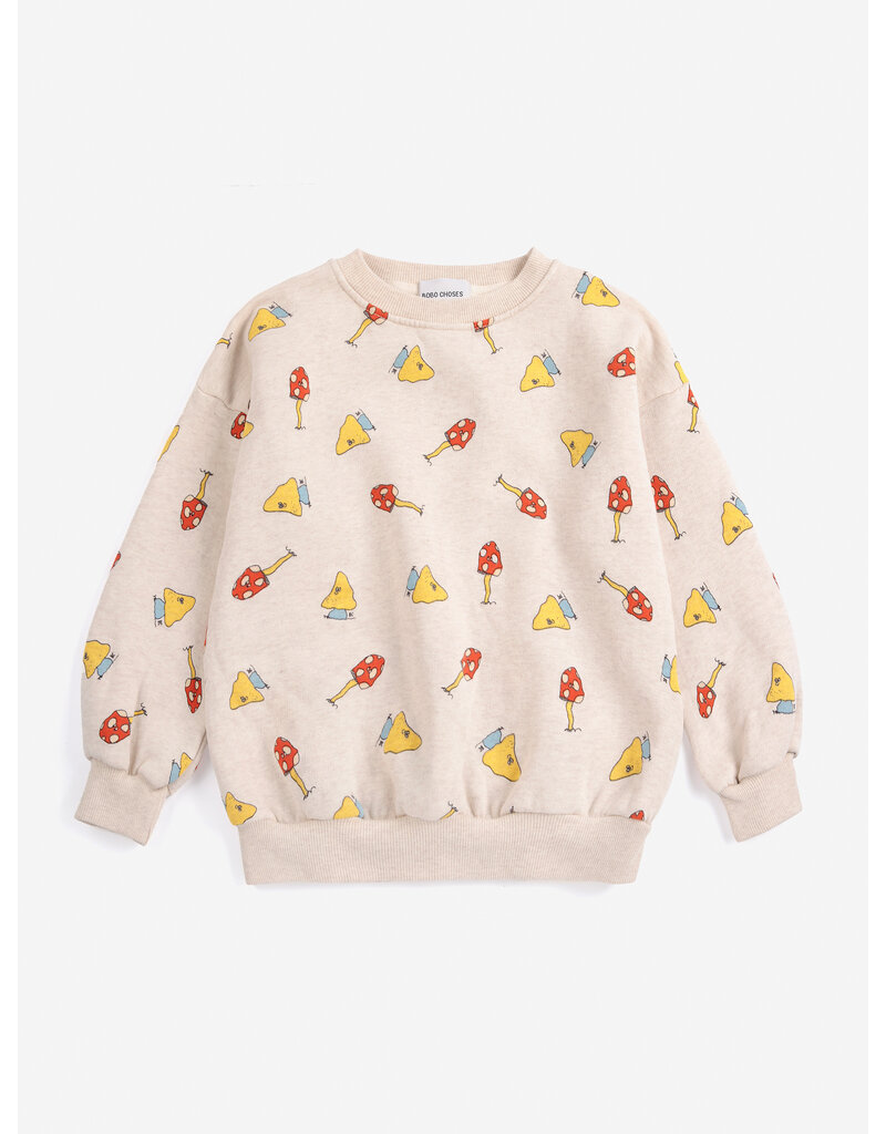 Bobo Choses Mush Monster Duo all over Sweatshirt