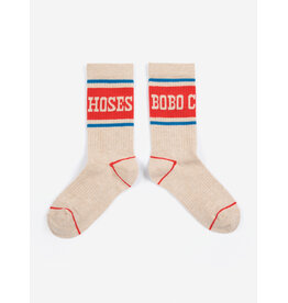 Bobo Choses Bobo Choses Pop Long Socks beige