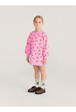 Bobo Choses Softpaw Monster all over sweatshirt dress