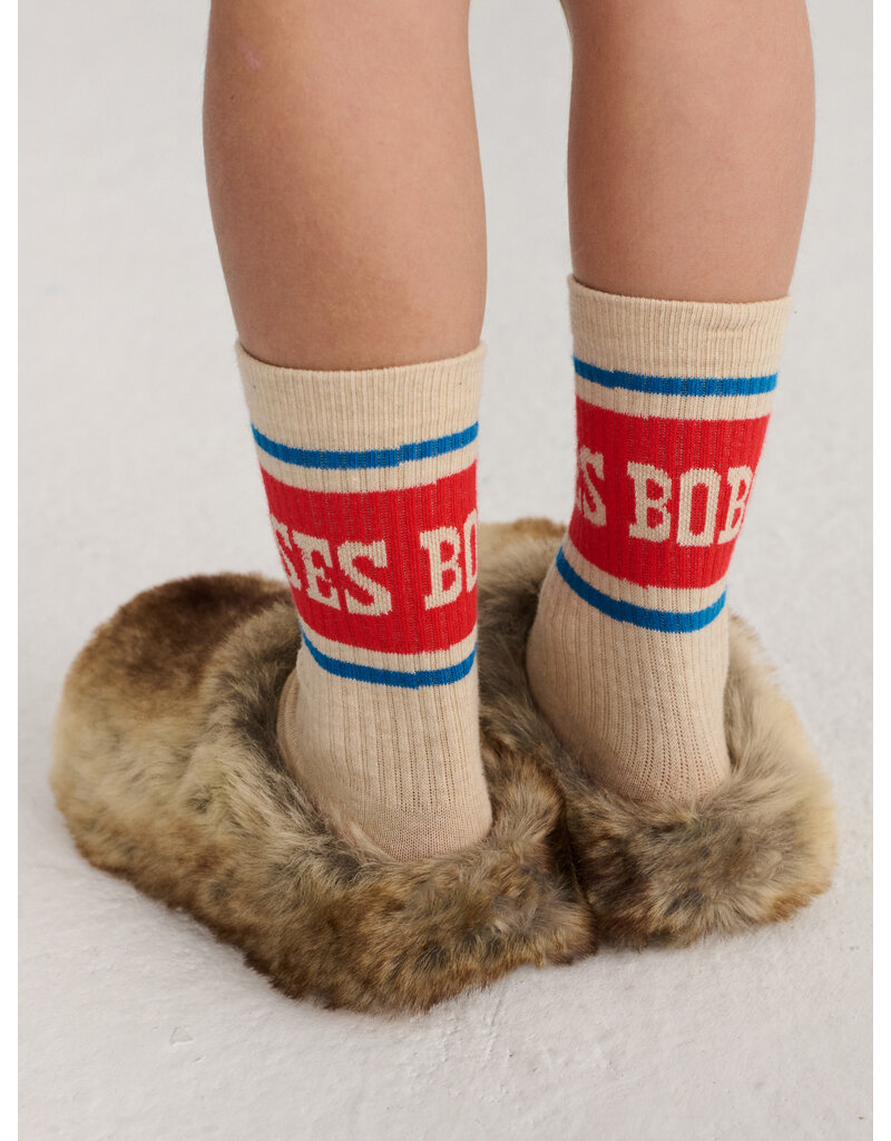 Bobo Choses Bobo Choses Pop Long Socks beige
