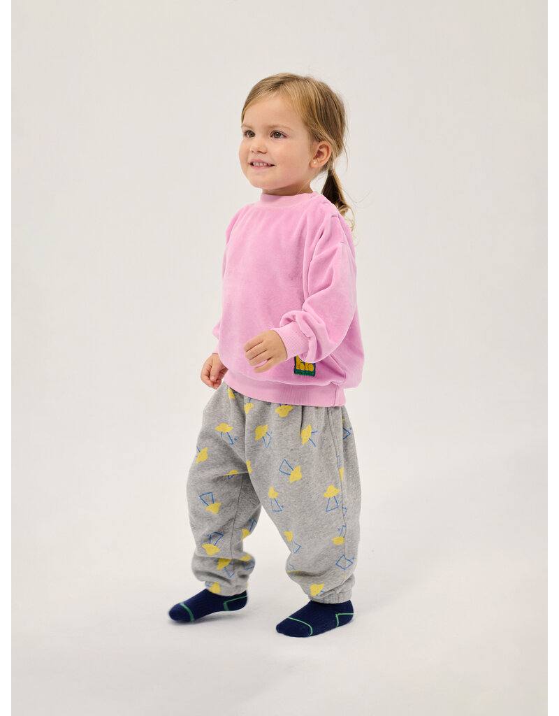 Bobo Choses Booo Bo Choses Tag Velvet Sweatshirt