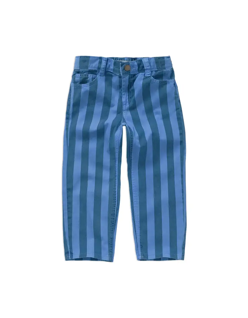 Sproet & Sprout Straight denim pants stripes blue