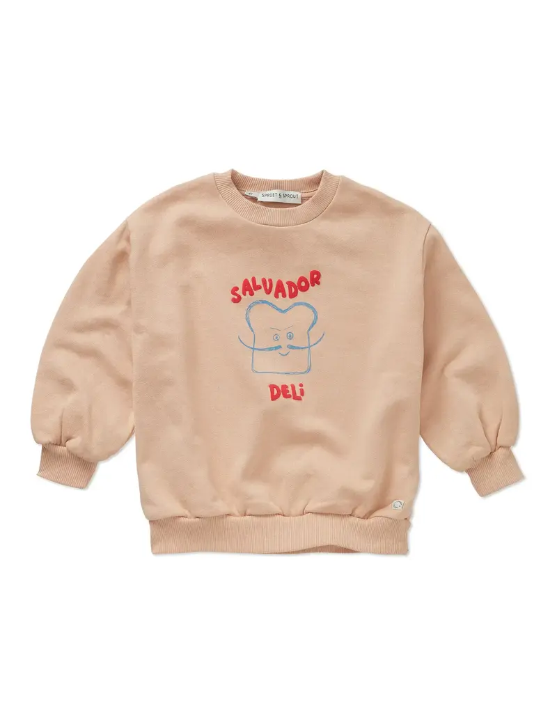Sproet & Sprout Sweatshirt Salvador Deli colour