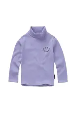 Sproet & Sprout Rib turtle neck purple