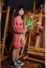 Sproet & Sprout Loose dress tullips print