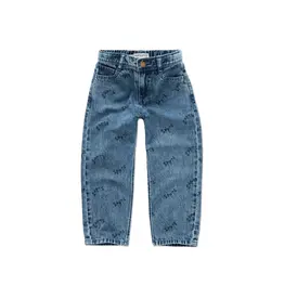 Sproet & Sprout Straight denim pants SPRT& print