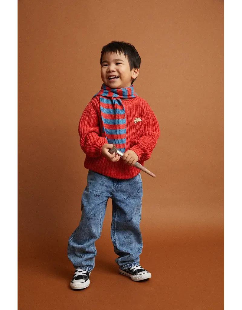 Sproet & Sprout Straight denim pants SPRT& print