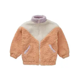 Sproet & Sprout Teddy jacket colourblock
