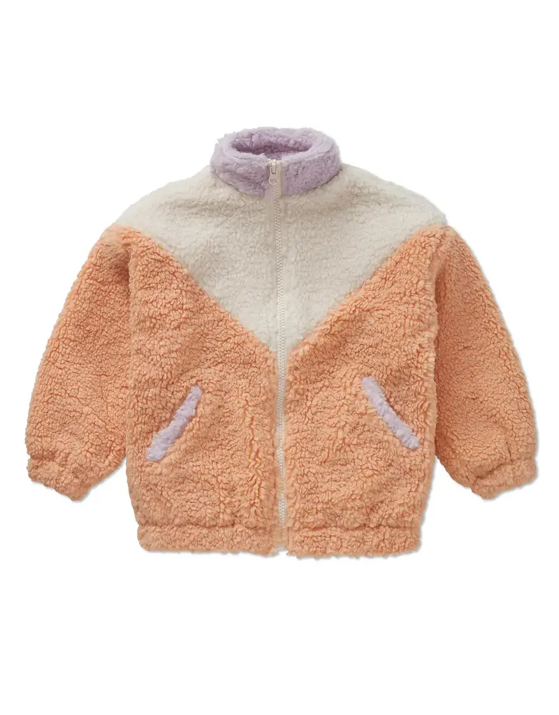 Sproet & Sprout Teddy jacket colourblock