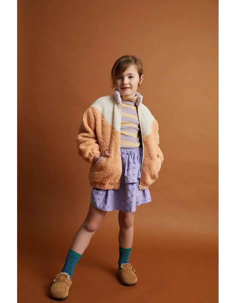 Sproet & Sprout Teddy jacket colourblock