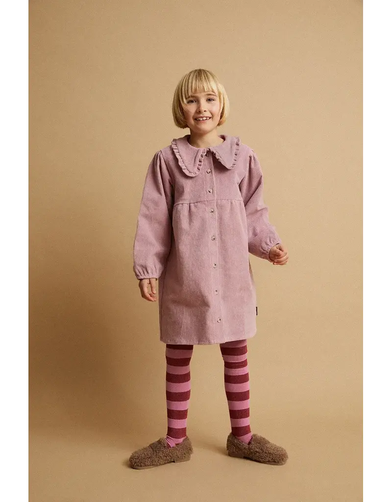 Sproet & Sprout Tights stripes garnet