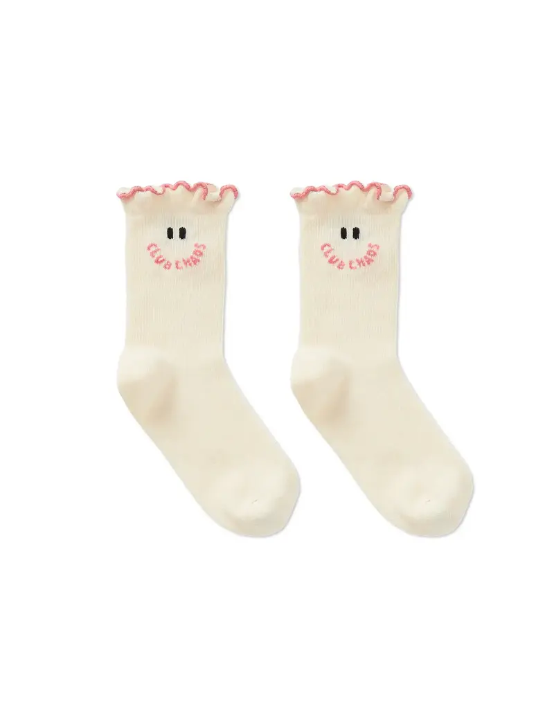 Sproet & Sprout Socks ivory Club Chaos