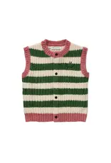 Sproet & Sprout Knitted vest stripes