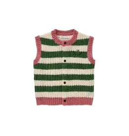 Sproet & Sprout Knitted vest stripes