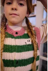 Sproet & Sprout Knitted vest stripes
