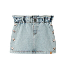 Lil' Atelier Darlee Doa Denim Skirt medium blue