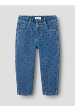 Lil' Atelier Liva Loose Jeans Dark Blue Denim