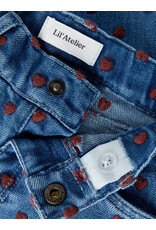 Lil' Atelier Liva Loose Jeans Dark Blue Denim